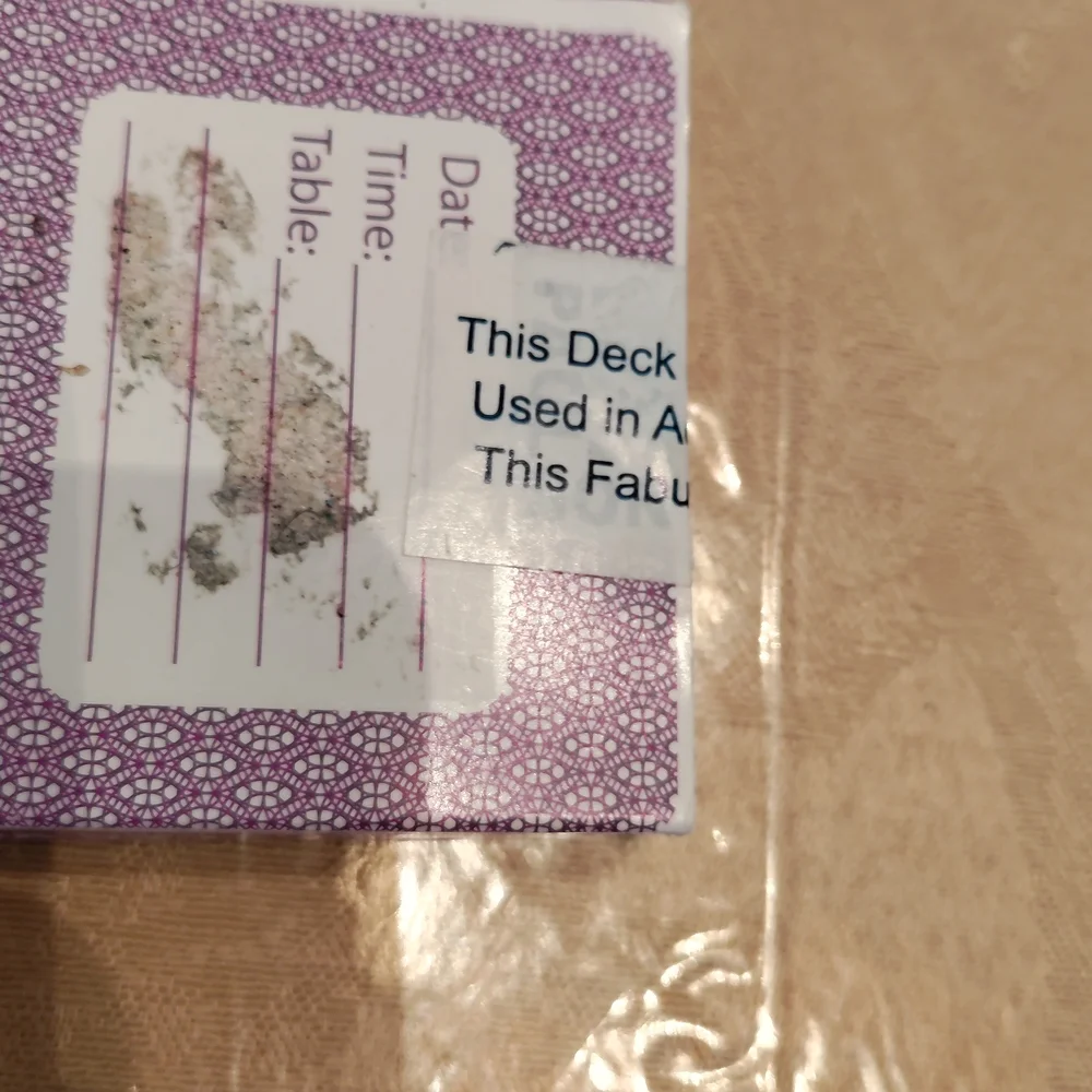 Purple Patterned Playing Cards - Picture 2 of 6